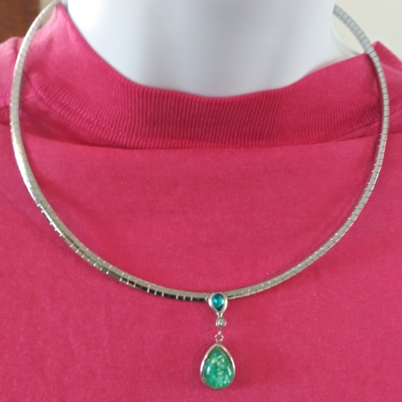 Drop Necklace Multi-Gemstones 17 Inches NWT - Picture 15 of 16